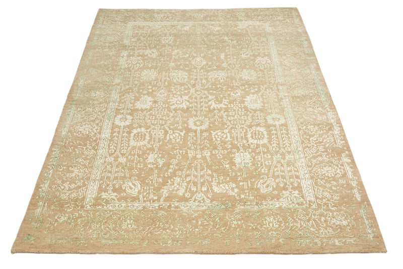 Designer tæppe - 180 x 126 cm - kamel