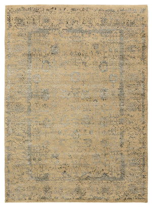 Designer tæppe - 231 x 168 cm - sand