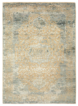 Designer tæppe - 205 x 149 cm - sand