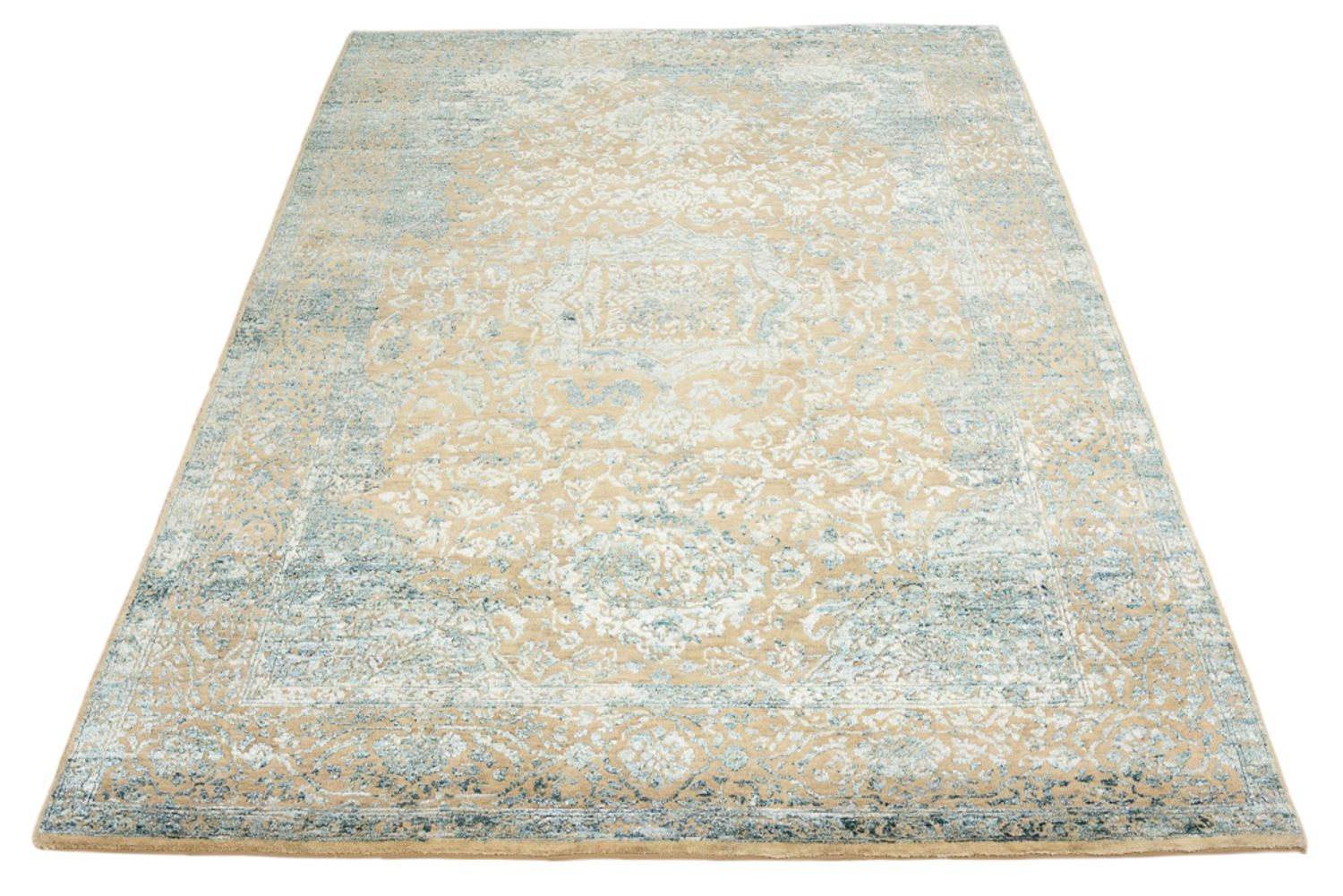 Designer tæppe - 205 x 149 cm - sand