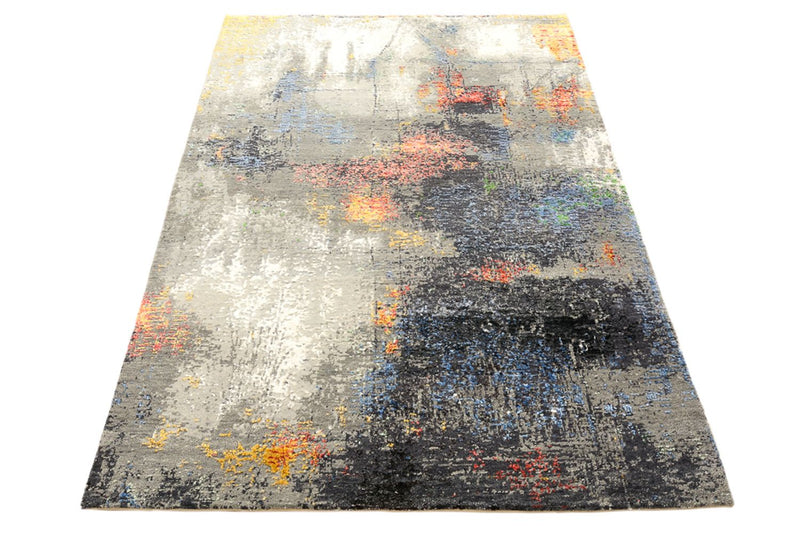 Designer tæppe - 183 x 122 cm - flerfarvet