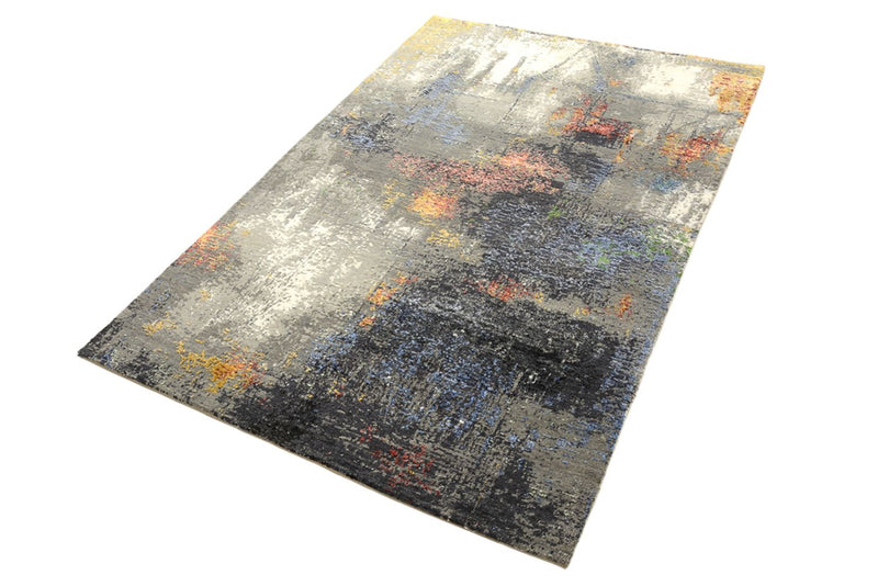 Designer tæppe - 183 x 122 cm - flerfarvet