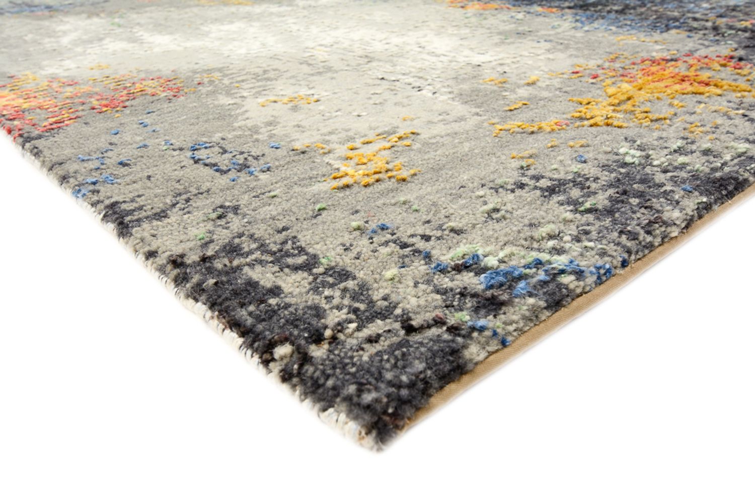 Designer tæppe - 183 x 122 cm - flerfarvet