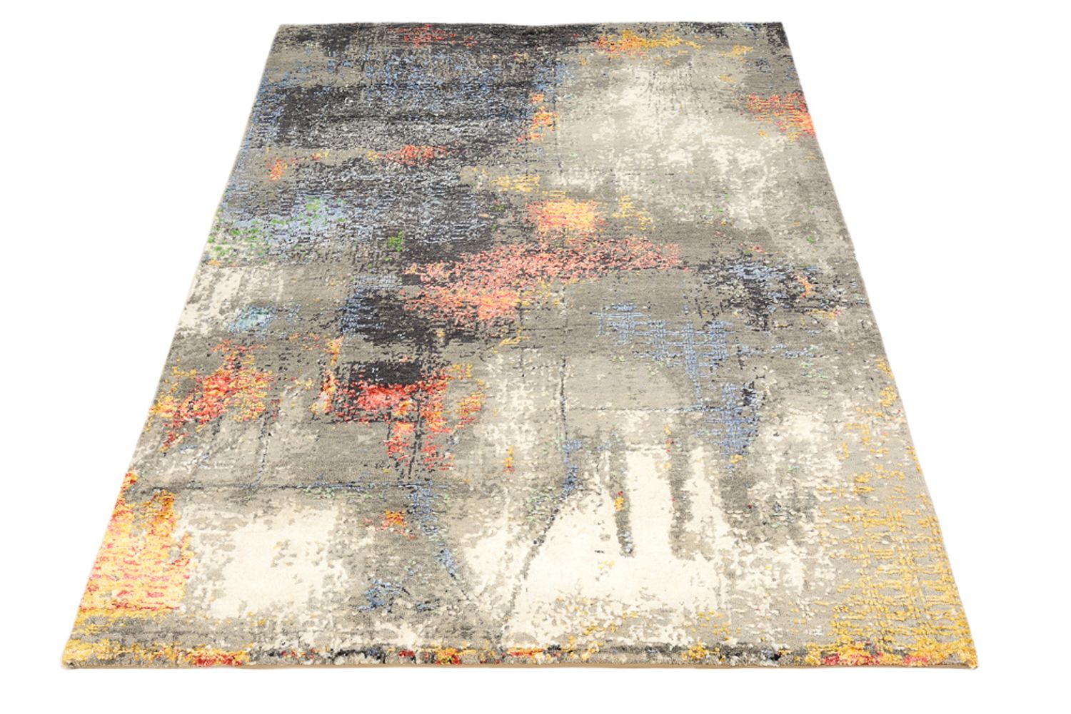 Designer tæppe - 183 x 122 cm - flerfarvet