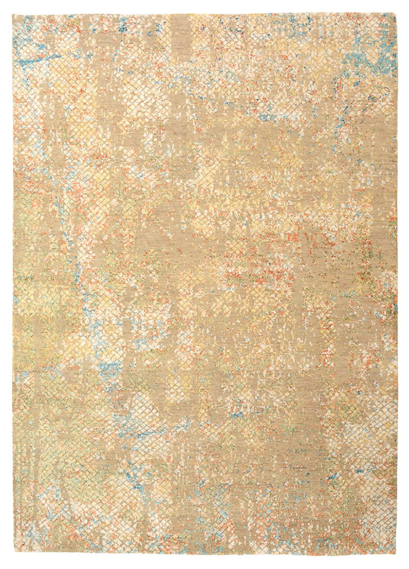 Designer tæppe - 203 x 146 cm - kamel