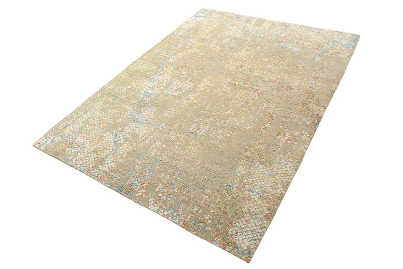 Designer tæppe - 203 x 146 cm - kamel