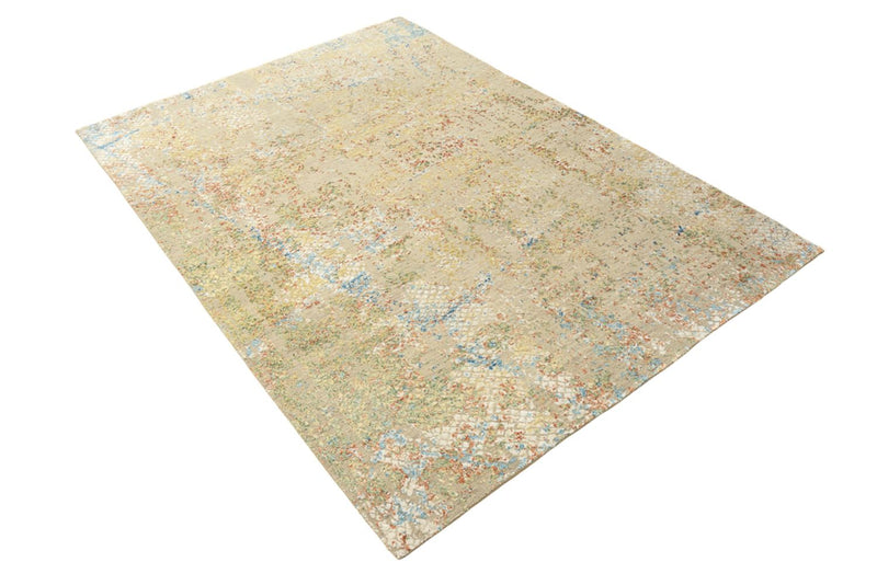Designer tæppe - 203 x 146 cm - kamel