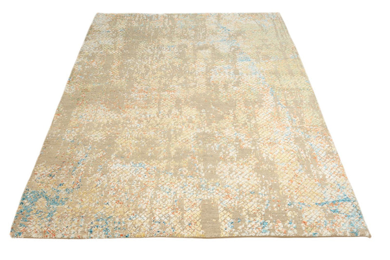 Designer tæppe - 203 x 146 cm - kamel