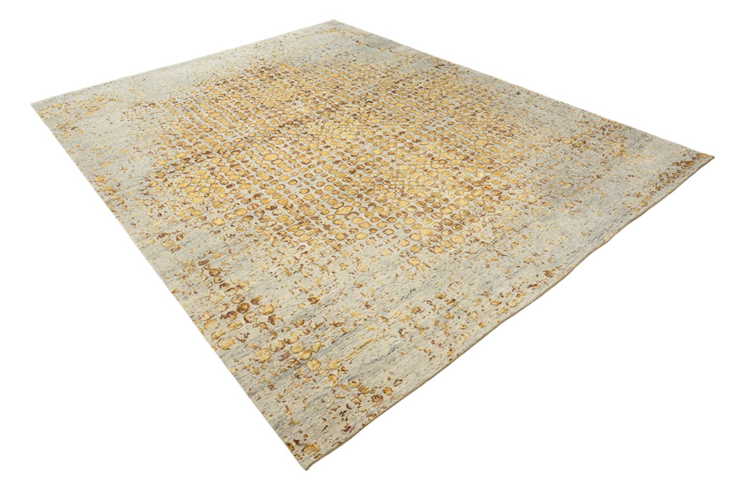 Designer tæppe - 309 x 248 cm - karamel