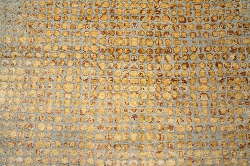 Designer tæppe - 309 x 248 cm - karamel