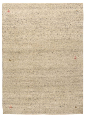 Gabbeh-tæppe - Loribaft Indus - 238 x 175 cm - lys beige