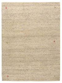 Gabbeh-tæppe - Loribaft Indus - 238 x 175 cm - lys beige