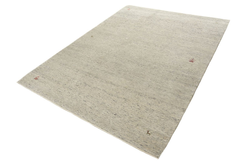 Gabbeh-tæppe - Loribaft Indus - 238 x 175 cm - lys beige