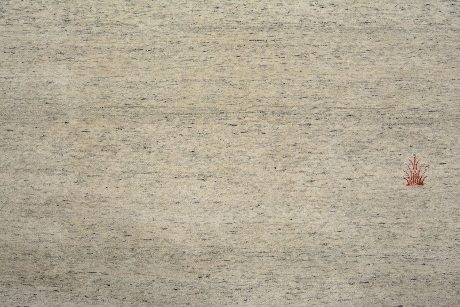 Gabbeh-tæppe - Loribaft Indus - 238 x 175 cm - lys beige