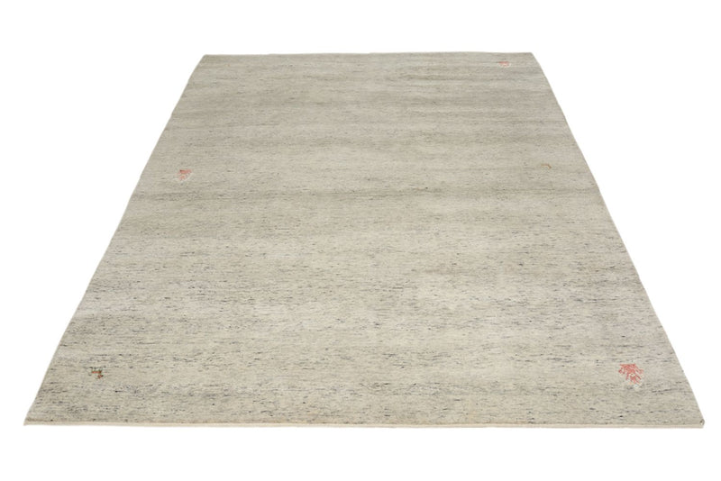 Gabbeh-tæppe - Loribaft Indus - 238 x 175 cm - lys beige