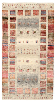Gabbeh-tæppe - Loribaft Indus - 142 x 76 cm - flerfarvet
