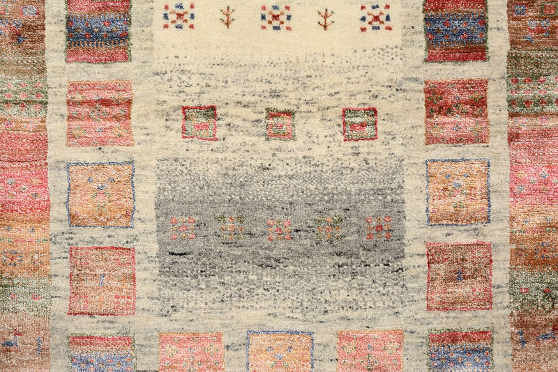 Gabbeh-tæppe - Loribaft Indus - 142 x 76 cm - flerfarvet