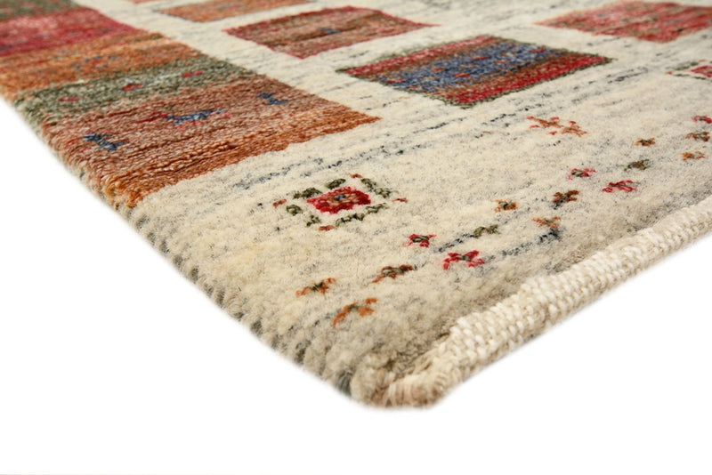 Gabbeh-tæppe - Loribaft Indus - 141 x 76 cm - flerfarvet