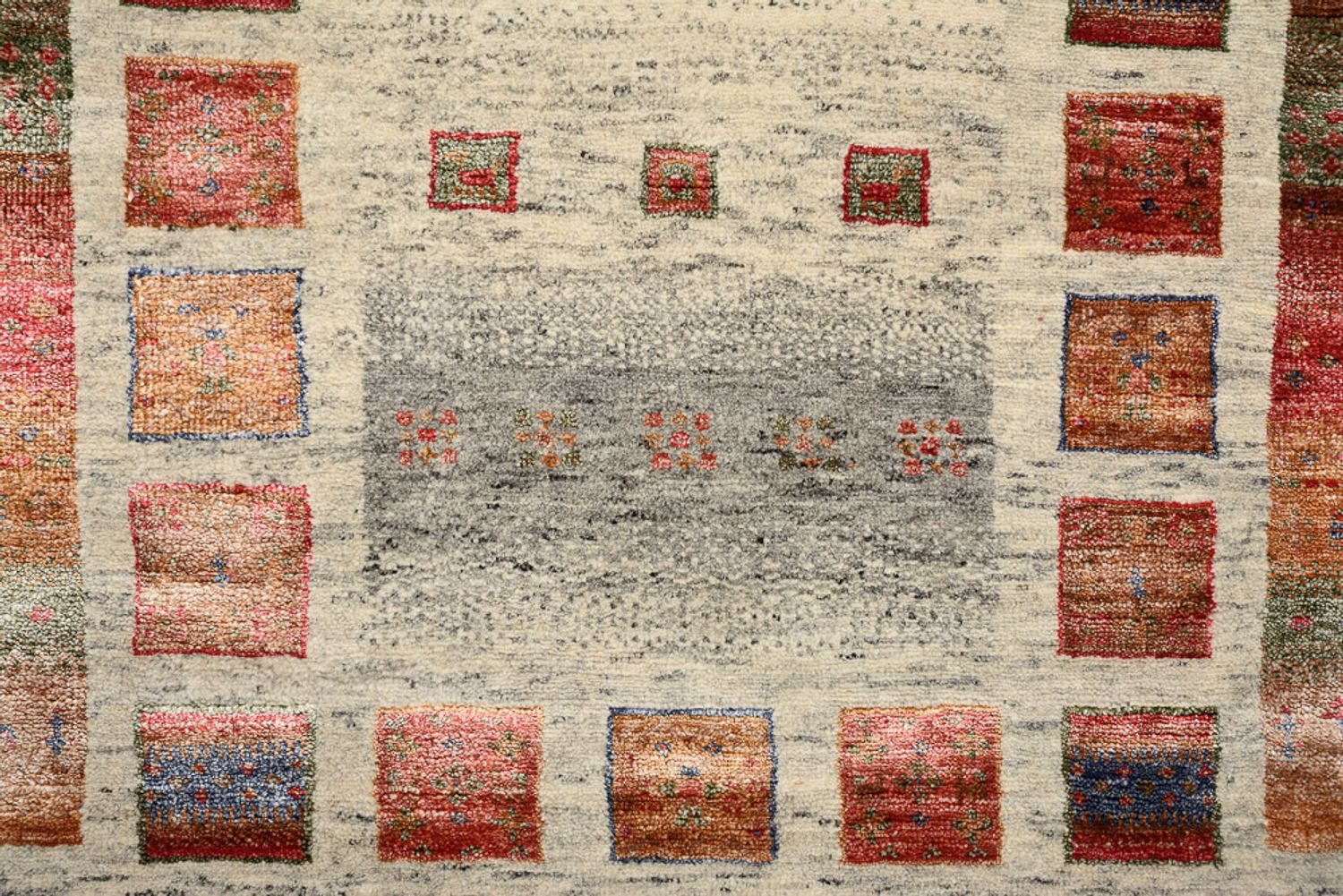 Gabbeh-tæppe - Loribaft Indus - 141 x 76 cm - flerfarvet
