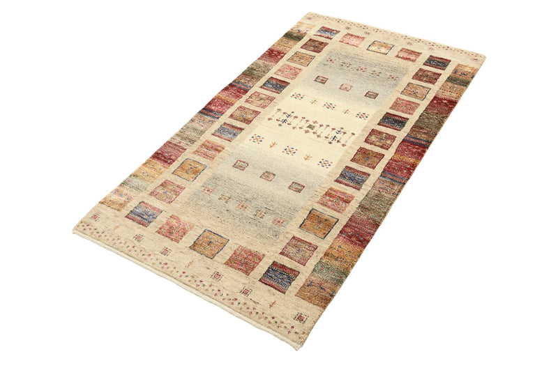Gabbeh-tæppe - Loribaft Indus - 145 x 77 cm - flerfarvet