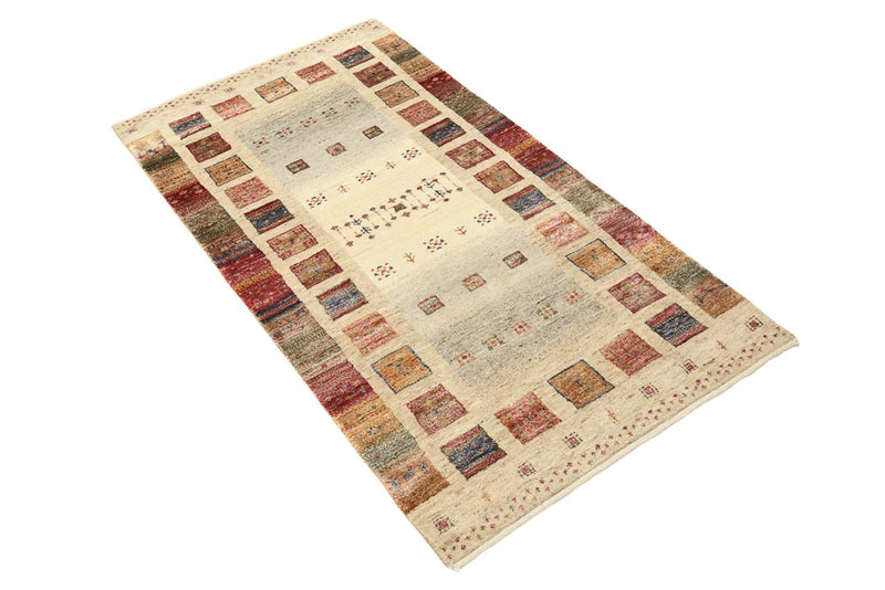 Gabbeh-tæppe - Loribaft Indus - 145 x 77 cm - flerfarvet