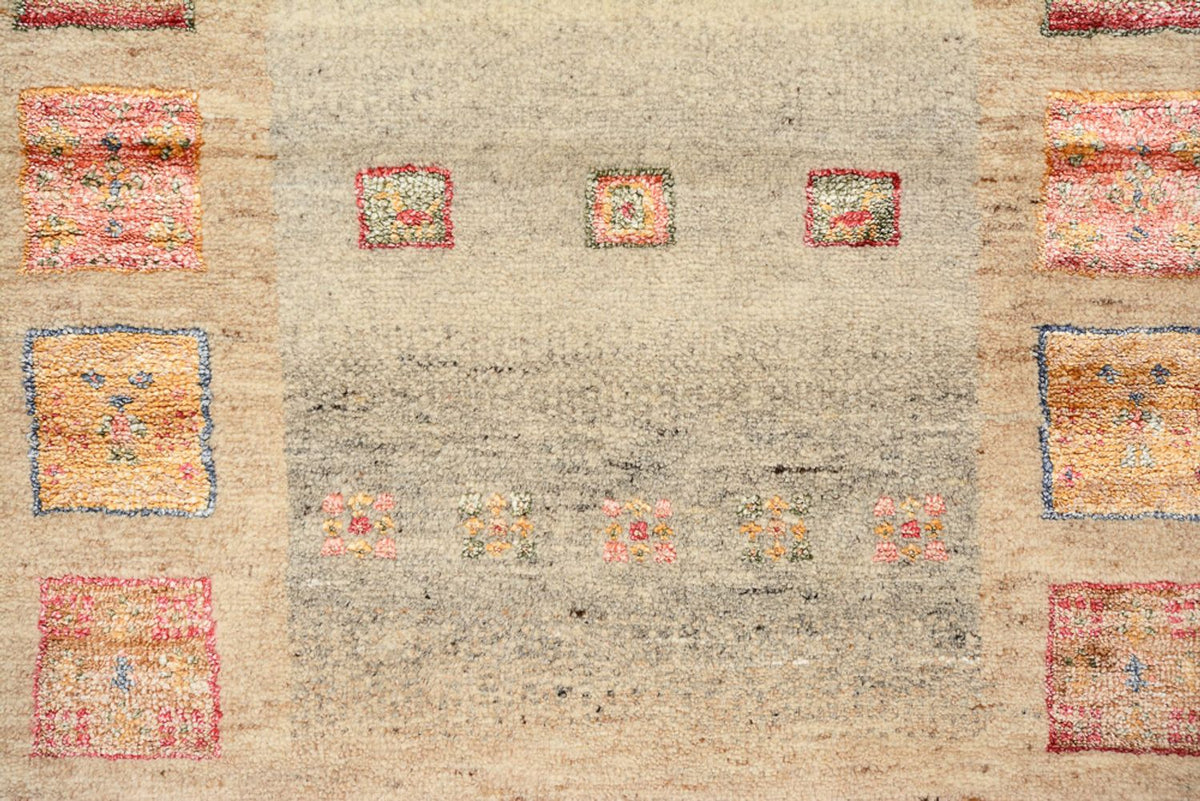 Gabbeh-tæppe - Loribaft Indus - 145 x 77 cm - flerfarvet