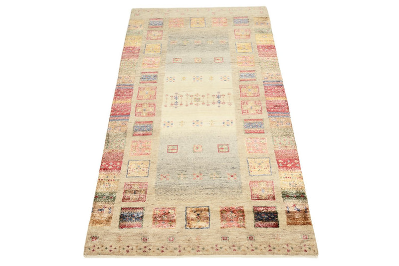 Gabbeh-tæppe - Loribaft Indus - 145 x 77 cm - flerfarvet
