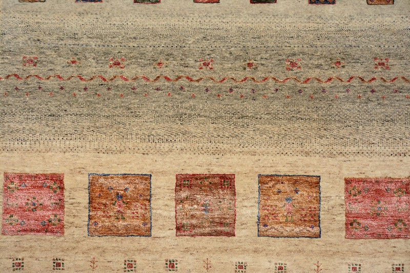 Gabbeh-tæppe - Loribaft Indus - 244 x 172 cm - flerfarvet