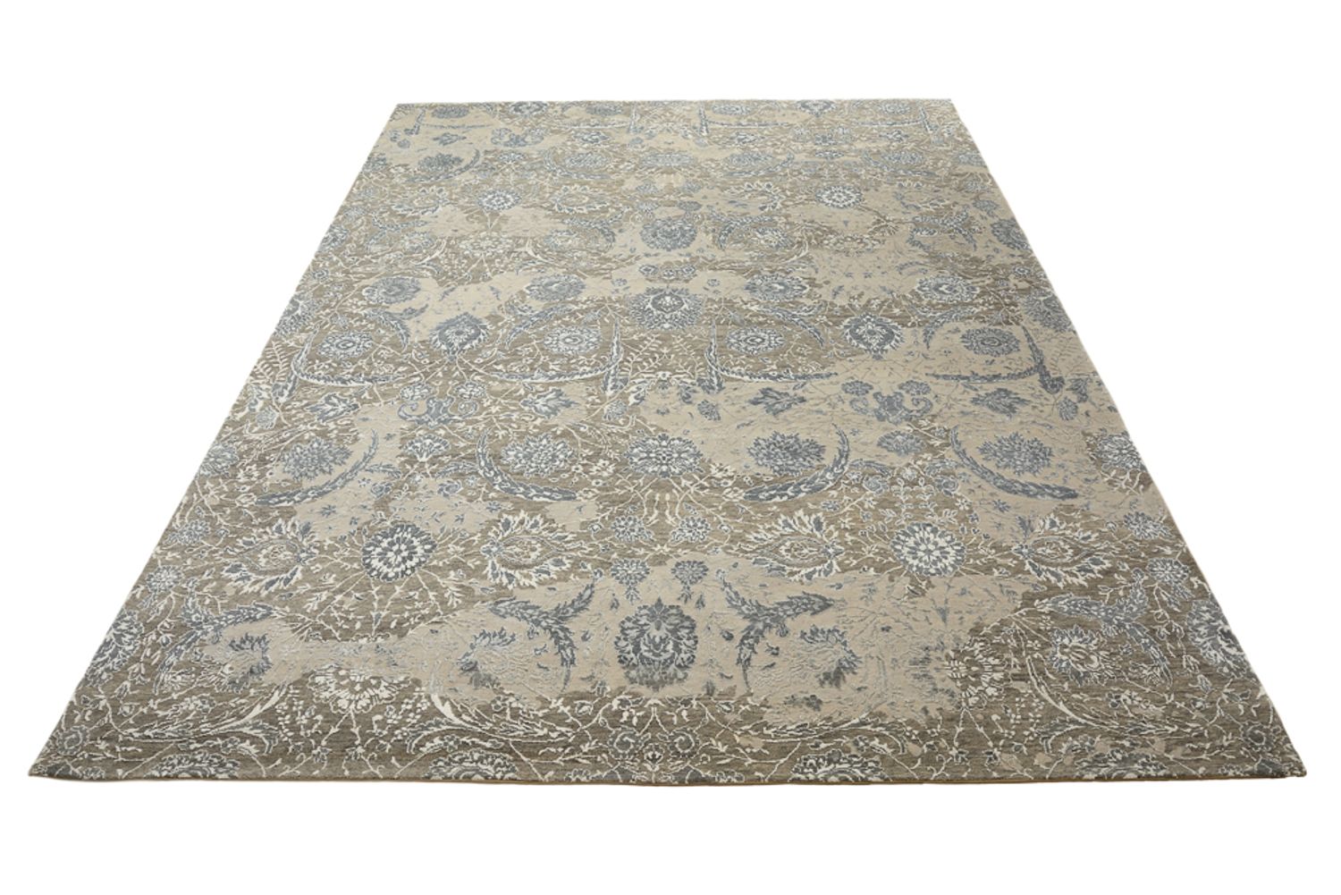 Designer tæppe - 353 x 253 cm - mørk beige