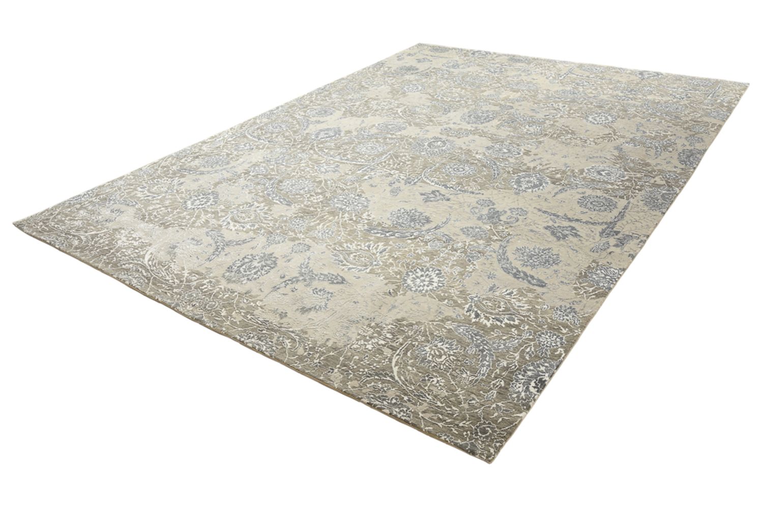 Designer tæppe - 353 x 253 cm - mørk beige