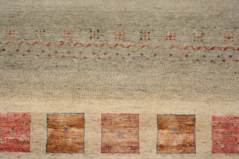 Gabbeh-tæppe - Loribaft Indus - 302 x 205 cm - flerfarvet