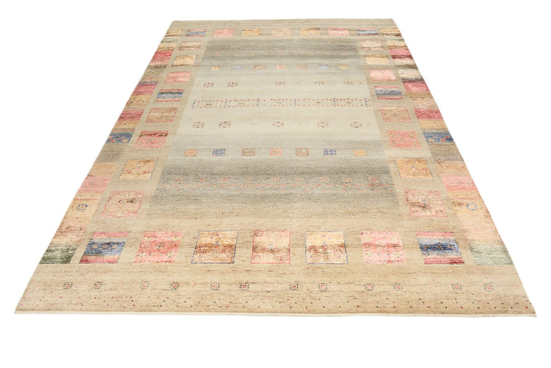 Gabbeh-tæppe - Loribaft Indus - 302 x 205 cm - flerfarvet