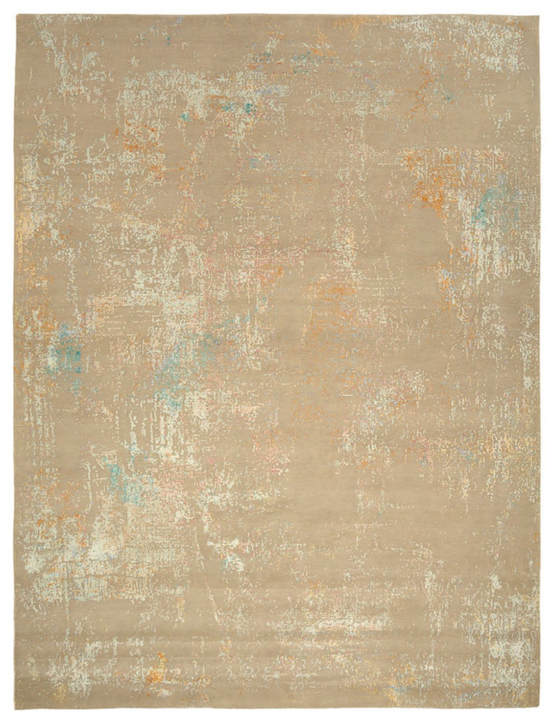 Designer tæppe - 373 x 278 cm - kamel