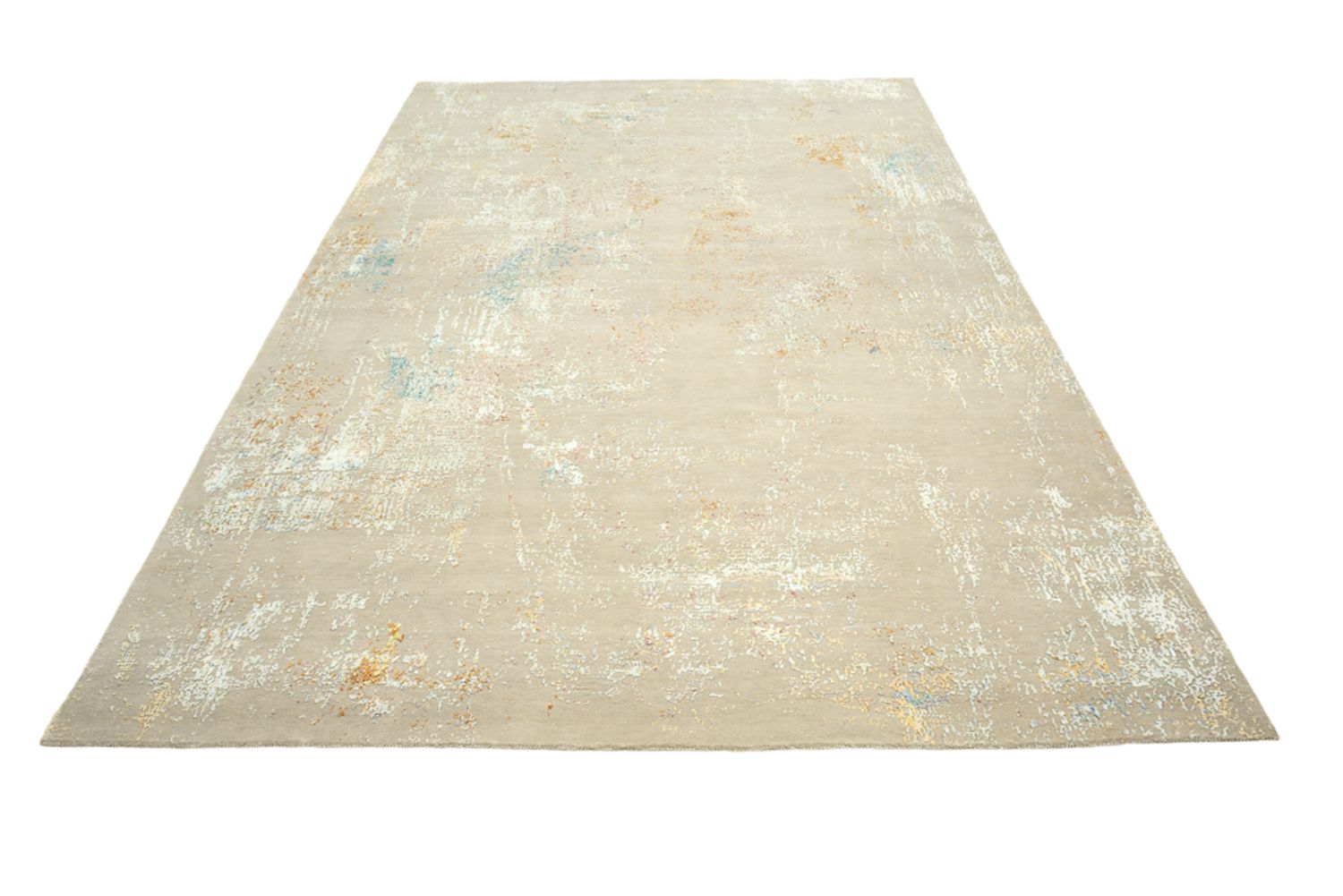 Designer tæppe - 373 x 278 cm - kamel