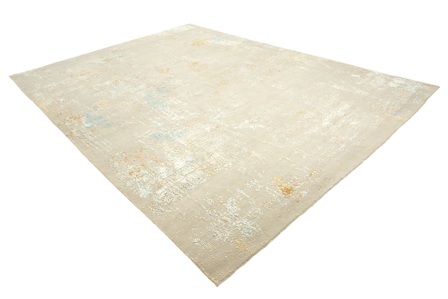 Designer tæppe - 373 x 278 cm - kamel