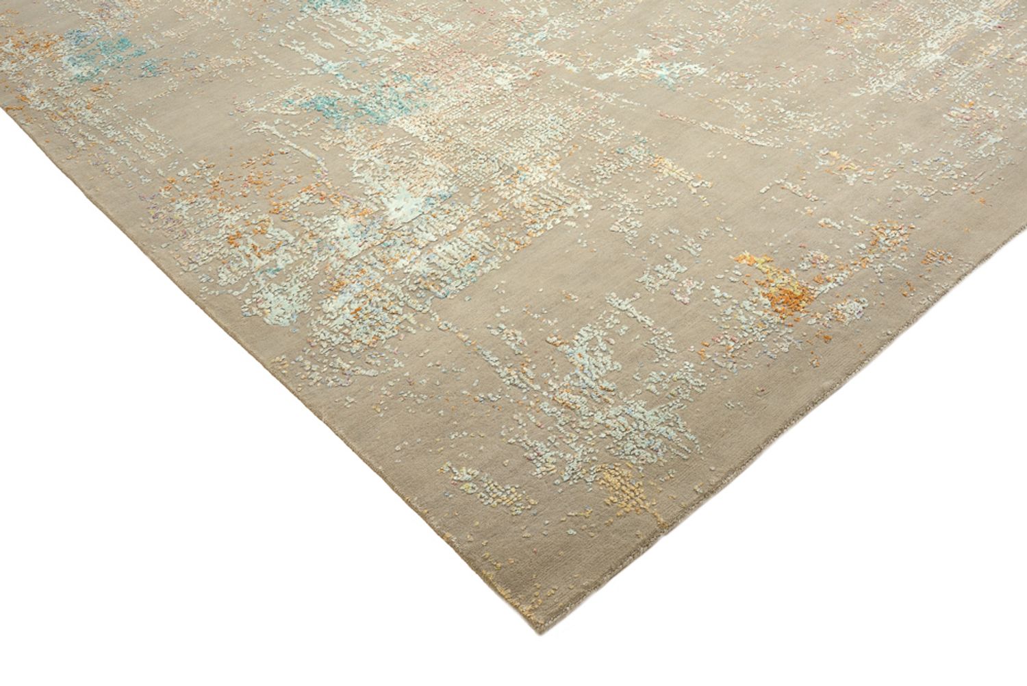 Designer tæppe - 373 x 278 cm - kamel