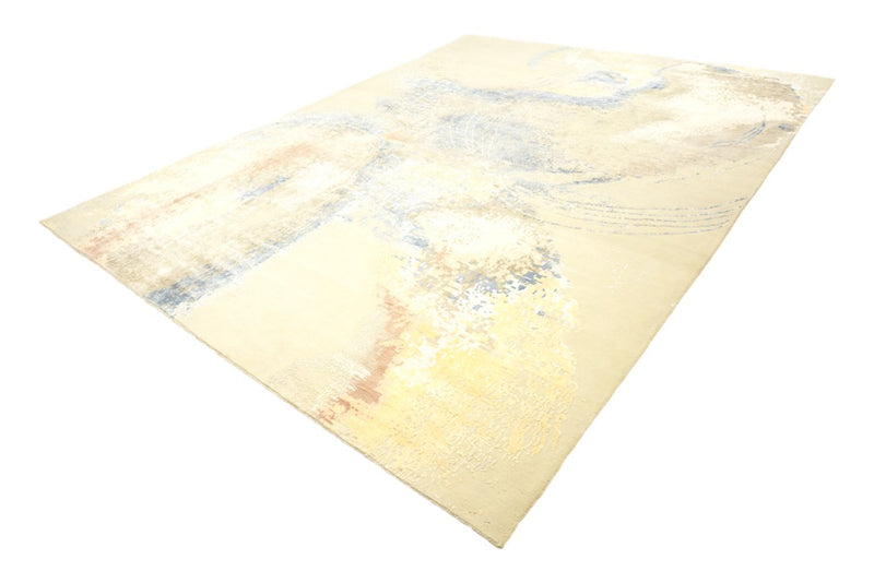 Designer tæppe - 372 x 281 cm - lys beige