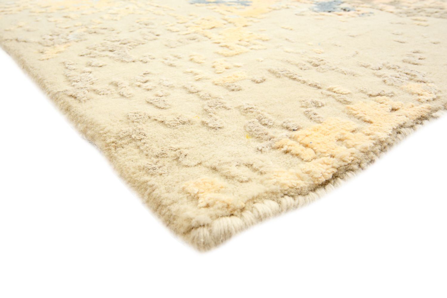 Designer tæppe - 372 x 281 cm - lys beige