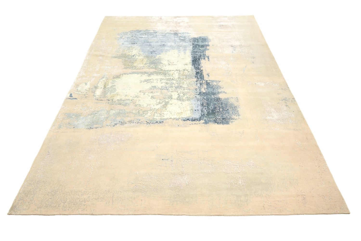 Designer tæppe - 366 x 281 cm - lys beige