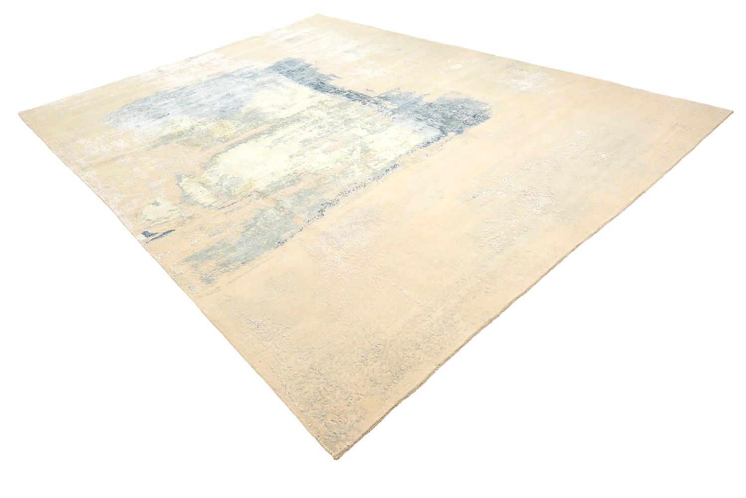 Designer tæppe - 366 x 281 cm - lys beige