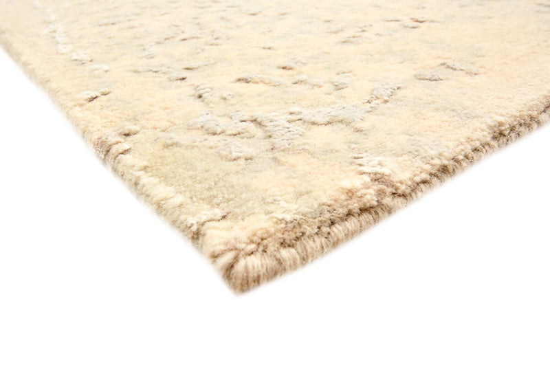 Designer tæppe - 366 x 281 cm - lys beige