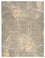 Designer tæppe - 366 x 281 cm - mørk beige
