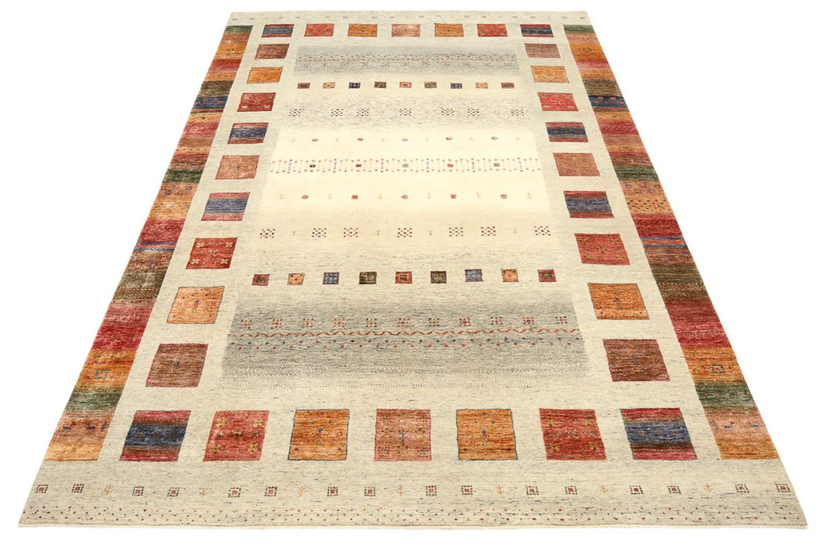 Gabbeh-tæppe - Loribaft Indus - 348 x 250 cm - flerfarvet