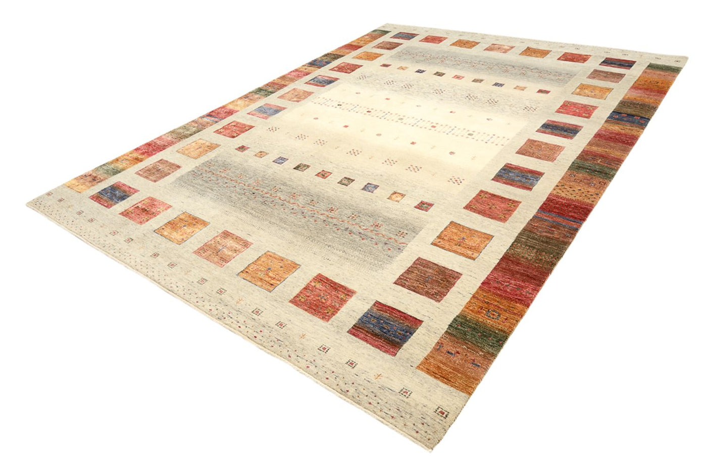 Indo Loribaft Tæppe 348x250cm - Uldtæppe
