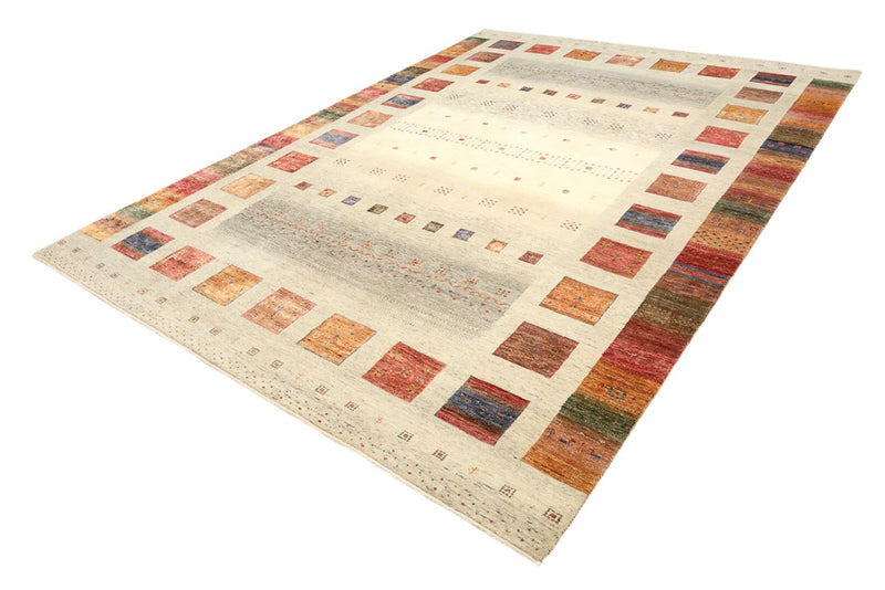 Gabbeh-tæppe - Loribaft Indus - 348 x 250 cm - flerfarvet