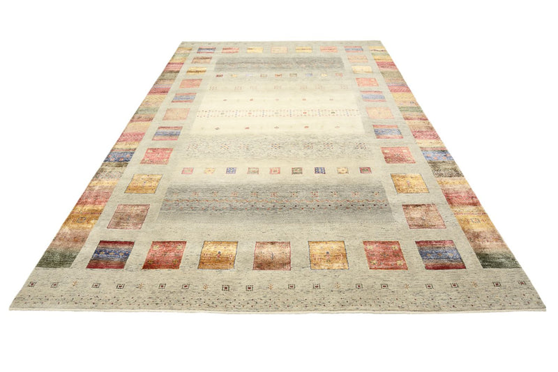 Gabbeh-tæppe - Loribaft Indus - 348 x 250 cm - flerfarvet
