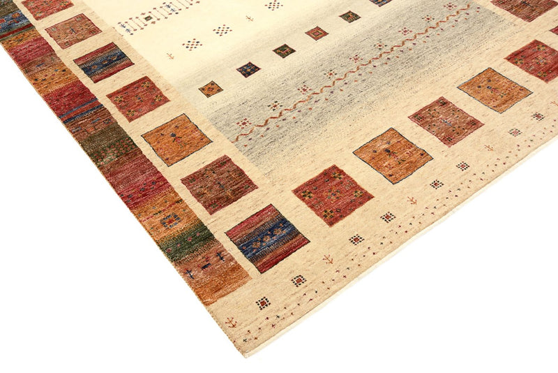 Gabbeh-tæppe - Loribaft Indus - 242 x 168 cm - flerfarvet
