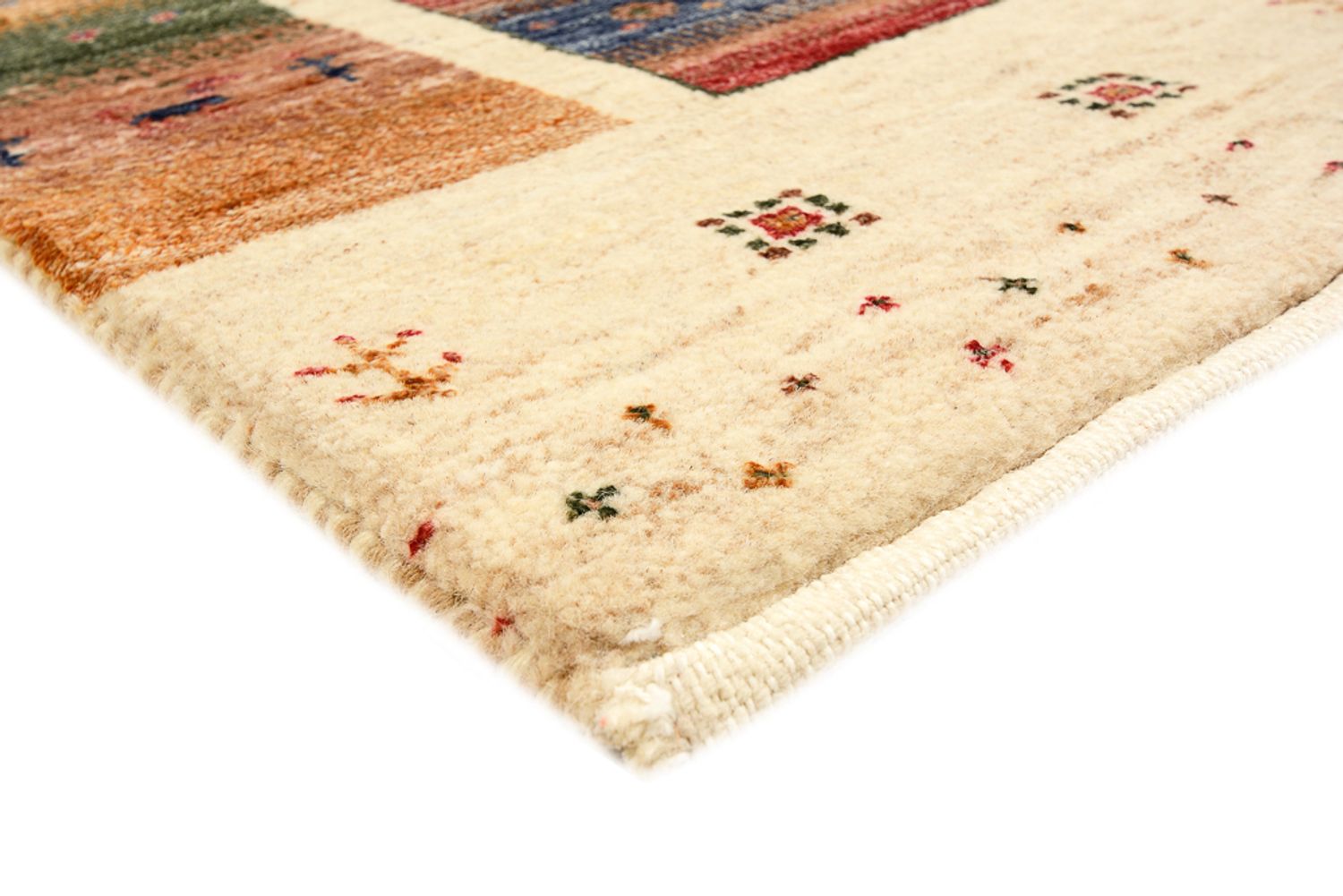 Gabbeh-tæppe - Loribaft Indus - 242 x 168 cm - flerfarvet