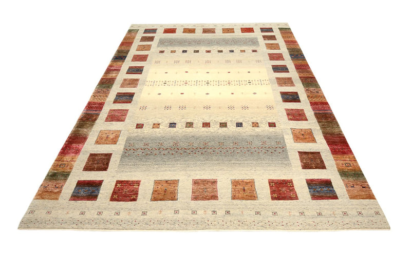 Gabbeh-tæppe - Loribaft Indus - 341 x 248 cm - flerfarvet