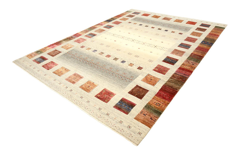 Gabbeh-tæppe - Loribaft Indus - 341 x 248 cm - flerfarvet